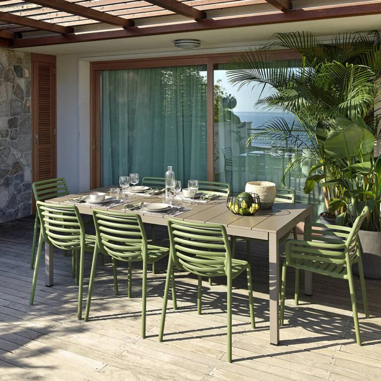 silla doga agave con mesa